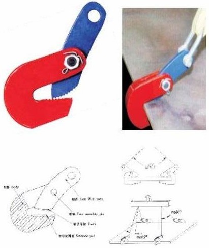L型鋼板起重鉗、H型鋼吊鉗(PT0905)